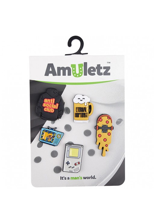 Jibbitz COQUI Amuletz Set 074 Its a Mans World (5)