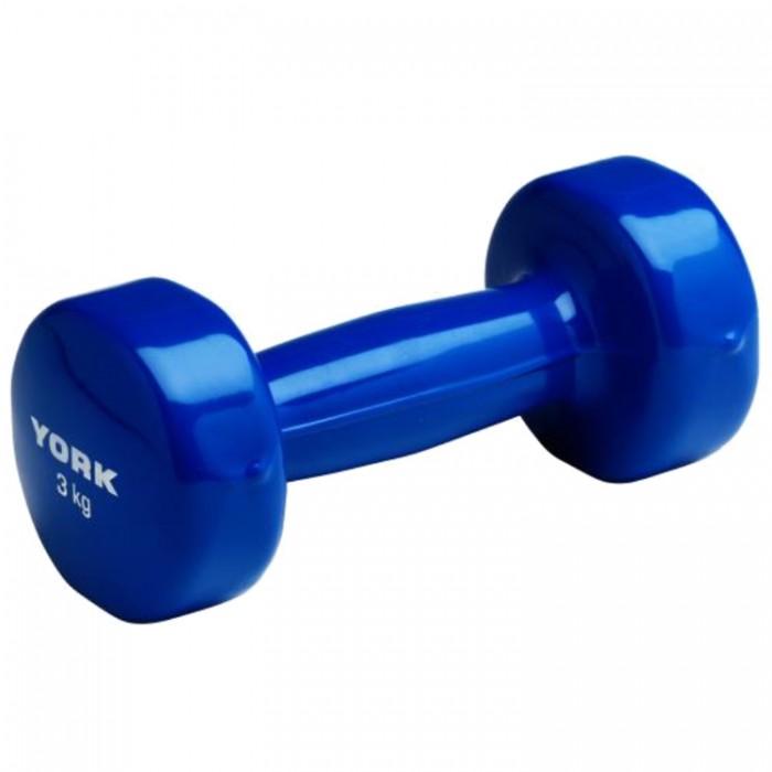 Gantera 3 kg YORK Vinyl Dipped Dumbbells (Fitbell) 1675