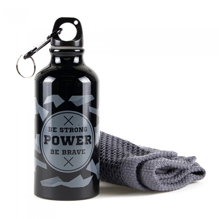 Набор бутылка + полотенце Sport Power 486996 - изображение №2
