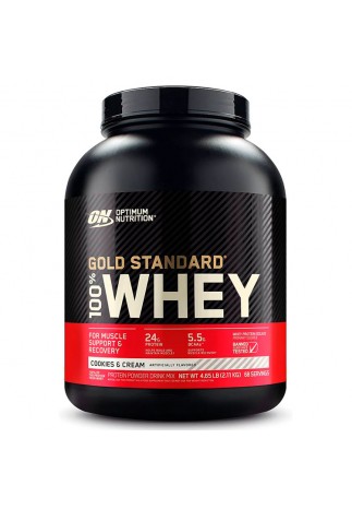 Proteine din zer Optimum Nutrition ON 100% WHEY GOLD COOKIES CREAM 4.65LB