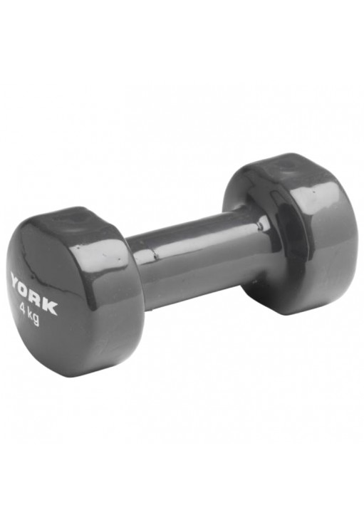 Гантель 4 кг YORK Vinyl Dipped Dumbbells (Fitbell)