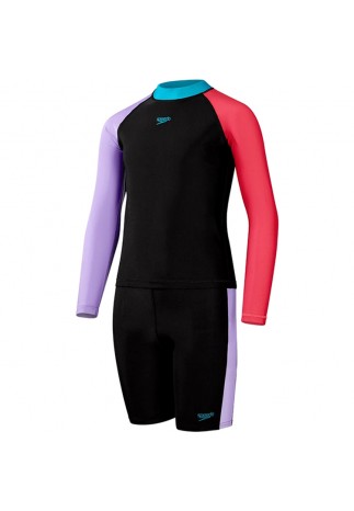 Costum de baie Speedo COLBL LS SP TOP & SHT