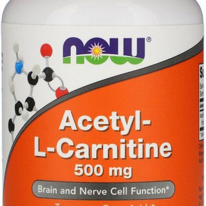 Ацетил-Л-Карнитин Now Sports ACETYL L-CARN 500mg 100 VCAPS NS76 - изображение №3