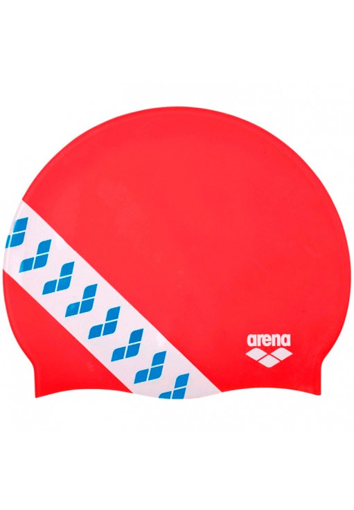 Силиконовая шапочка для плавания Arena TEAM STRIPE CAP