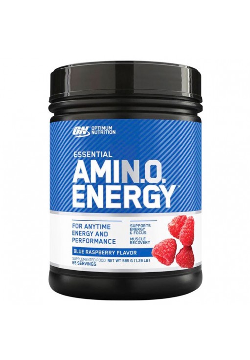 Предтренировочный комплекс Optimum Nutrition ON AMINO ENERGY BLUE RASPBERRY 1.29LB