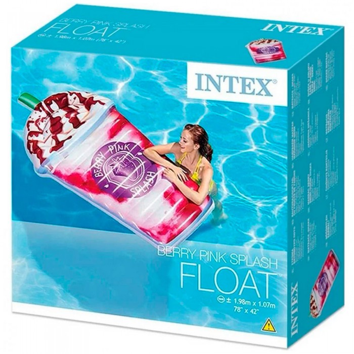 Надувной матрас INTEX BERRY PINK SPLASH 58777