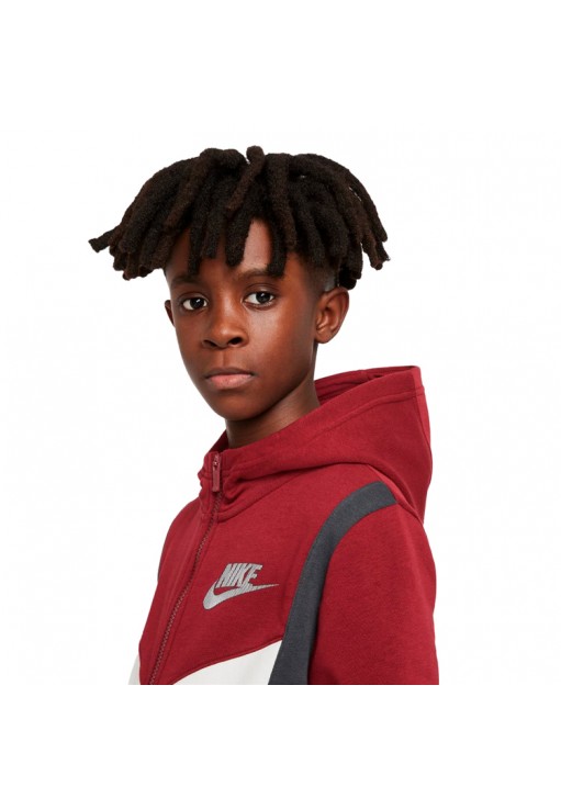 Толстовка Nike B NSW HYBRID FLC FZ HOODIE BB