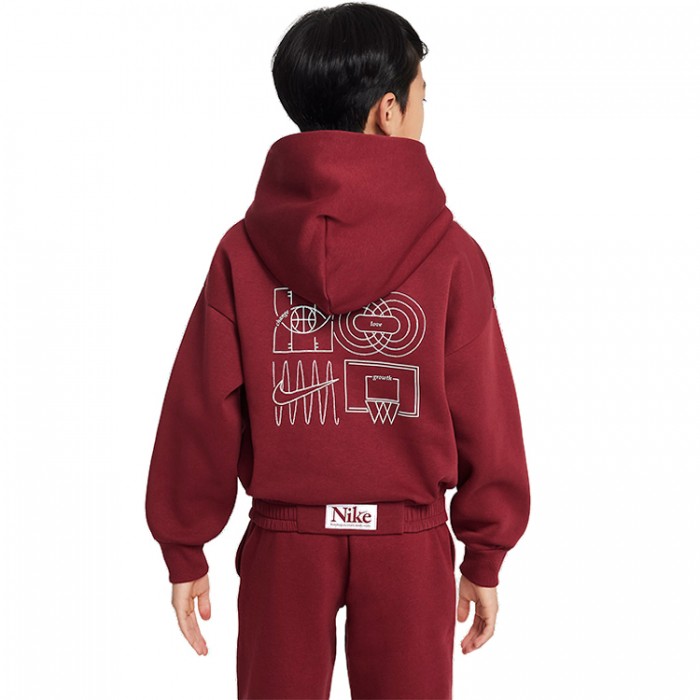 Толстовка Nike K NK C.O.B. PO HOODIE FD4014-677 - 2