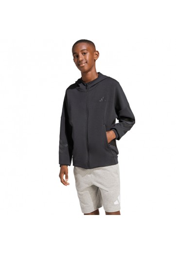 Hanorac Adidas FUTURE ICONS 3 STRIPES FULL ZIP HOODIE
