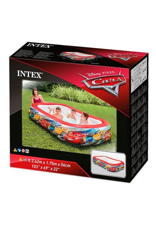 Надувной бассейн INTEX CARS FAMILY