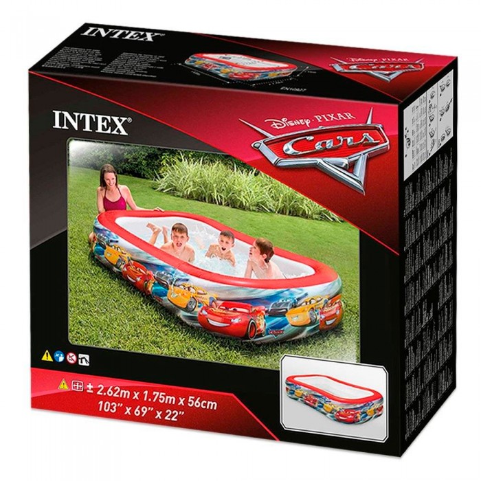 Надувной бассейн INTEX CARS FAMILY 57478 - 2
