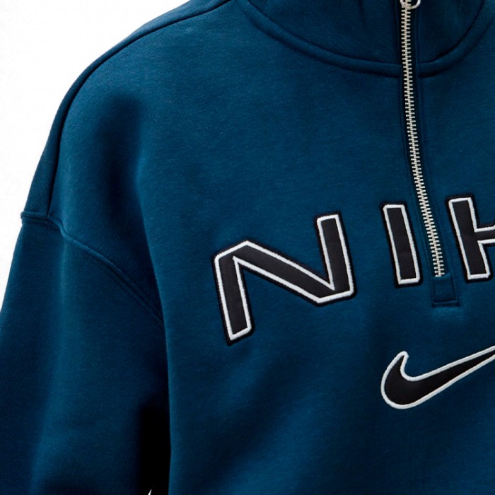 Толстовка Nike W NSW PHNX FLC OS LOGO QZ FV7679-478 - 5