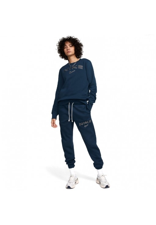 Толстовка Nike W NSW PHNX FLC STD LOGO CREW