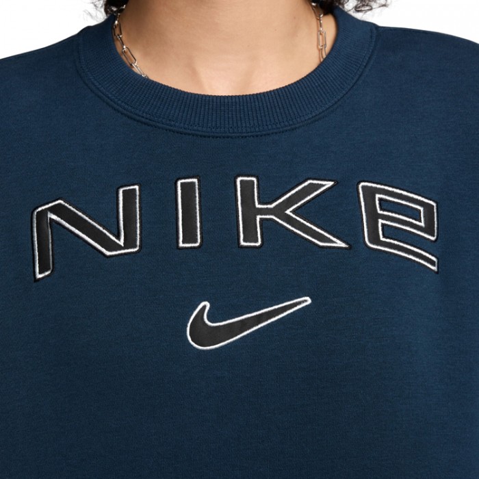 Толстовка Nike W NSW PHNX FLC STD LOGO CREW HM9754-478 - 2