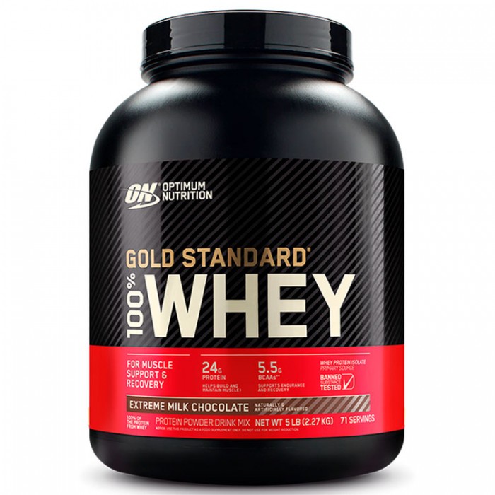 Proteine din zer Optimum Nutrition ON 100% WHEY GOLD EXTREME MILK CHOC 5LB 1031679