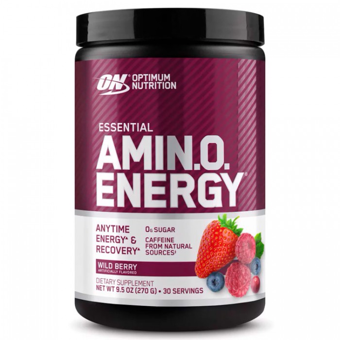 Complex pre-antrenament Optimum Nutrition ON AMINO ENERGY WILD BERRY 270G 1096179