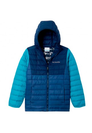 Scurta Columbia Powder Lite Boys Hooded Jacket