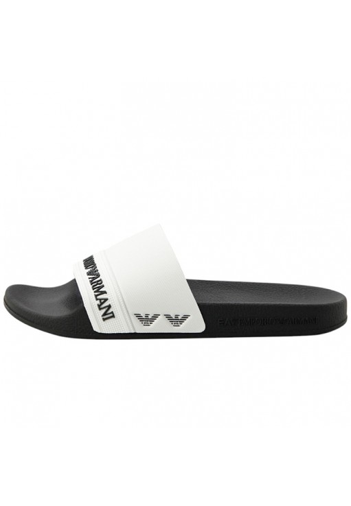 Шлепанцы EA7 EMPORIO ARMANI WATER SPORTS TAPE SLIDE U TEXT
