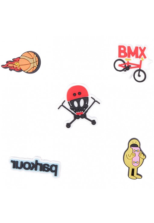 Jibbitz COQUI Amuletz Set 079 Junior Street Sports (5)