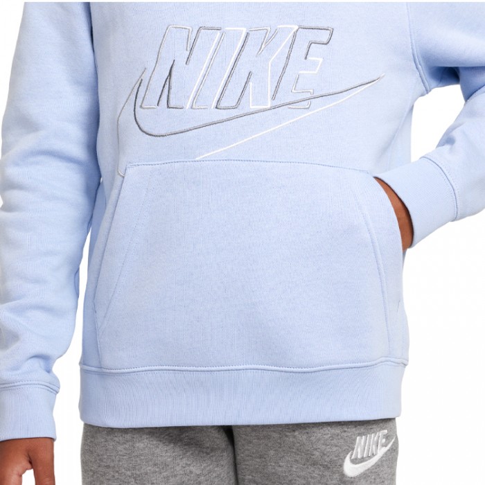 Толстовка Nike B NSW HOODIE HBR CORE DX5087-479 - изображение №2