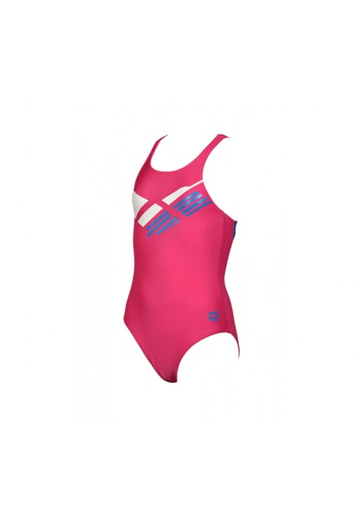 Costum p/u inot Arena GIRLS SWIMSUIT V BACK LOGO
