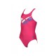 Costum p/u inot Arena GIRLS SWIMSUIT V BACK LOGO 005330-980