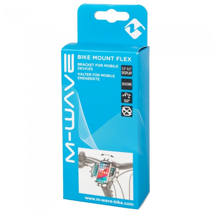 Крепление для телефона M-WAVE M-WAVE Bike Mount Flex smartphone bracket 122580 - изображение №2