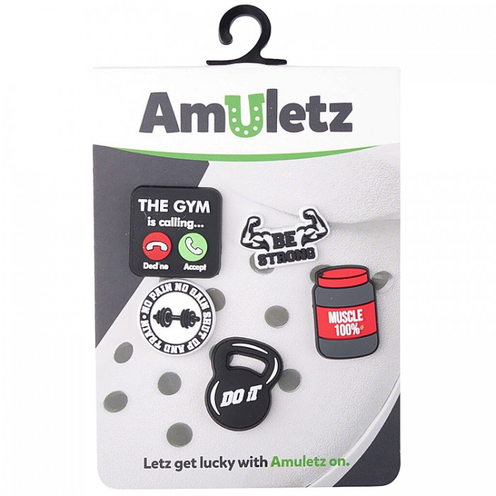 Джибитсы COQUI Amuletz Set 080 No Pain, No Gain (5) 9999-000-0080