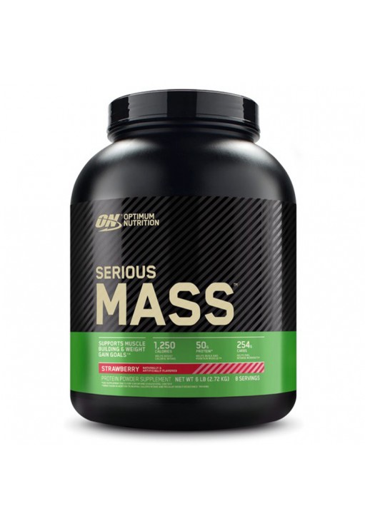 Гейнер Optimum Nutrition ON SERIOUS MASS STRAWBERRY 6LB