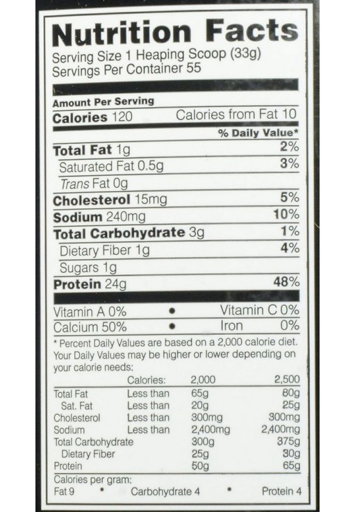 Cazeina Optimum Nutrition ON 100% CASEIN GS VAN REFRM 3.86LB