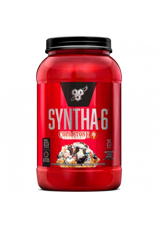 Proteine din zer BSN Syntha-6 Cold Stone Creamery-Birthday Cake Remix 2.59lb