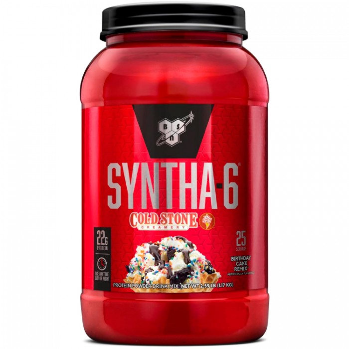 Proteine din zer BSN Syntha-6 Cold Stone Creamery-Birthday Cake Remix 2.59lb 1115981