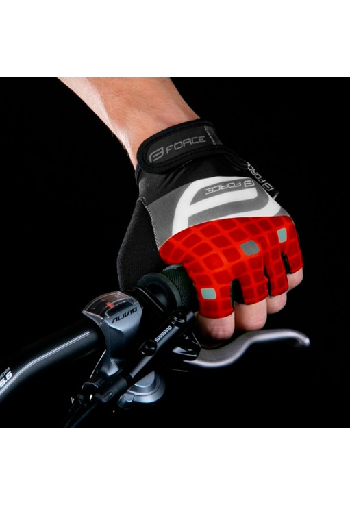 Manusi p/biciclisti Force SQUARE