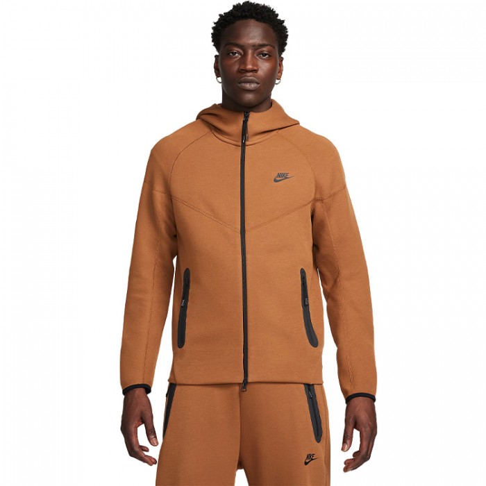 Толстовка Nike M NK TCH FLC FZ WR HOODIE FB7921-281 - изображение №2