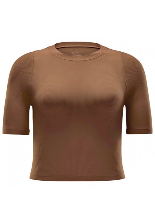 Tricou Nike W NK INF DF SS TOP WD RIB