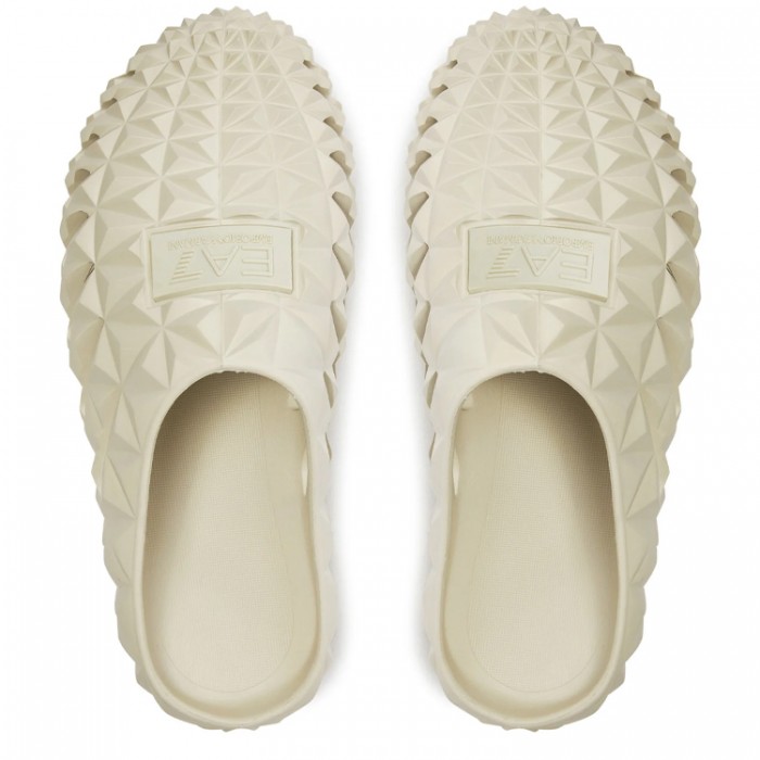 Шлепанцы EA7 EMPORIO ARMANI PRISMA SLIPPER XBR001-XK385-T681 - изображение №2