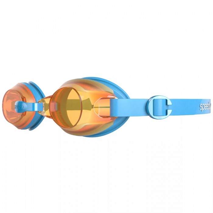 Очки для плавания Speedo JET V2 GOG JU BLUE/ORANGE 8-092989082 - изображение №4