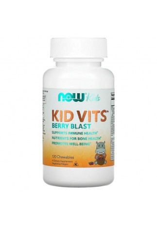 Vitamine Now Foods KID VITS(TM) - BERRY BLAST  120 TABS