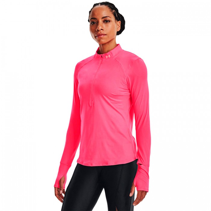 Hanorac Under Armour UA Qualifier Run 2.0 1/2 Zip 1365632-683 - imagine №4