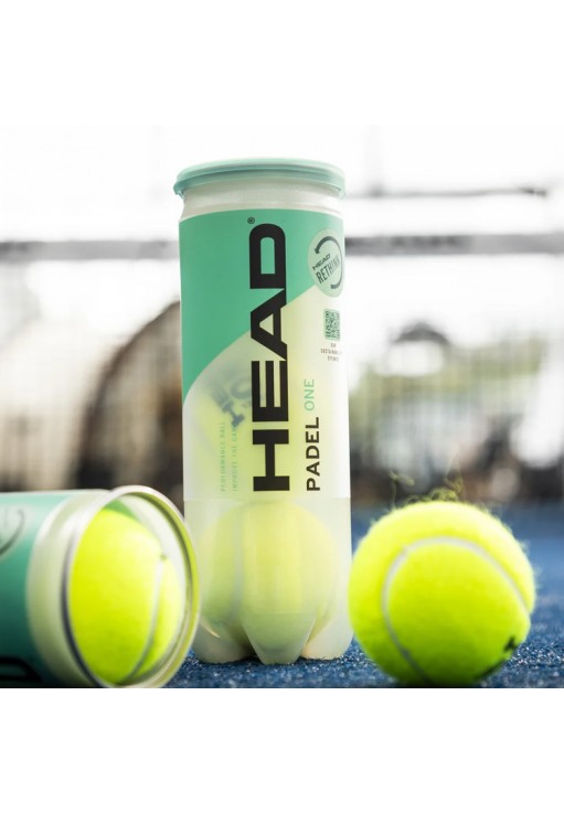 Набор мячей для падел-тенниса 3 шт HEAD PADEL ONE S