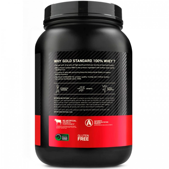 Proteine din zer Optimum Nutrition Gold Standard 100% WHEY Vanilla Ice Cream 2lb 1111984 - 3
