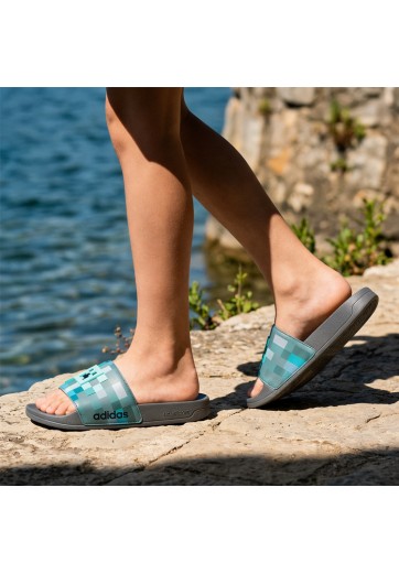 Шлепанцы Adidas ADILETTE MINECRAFT