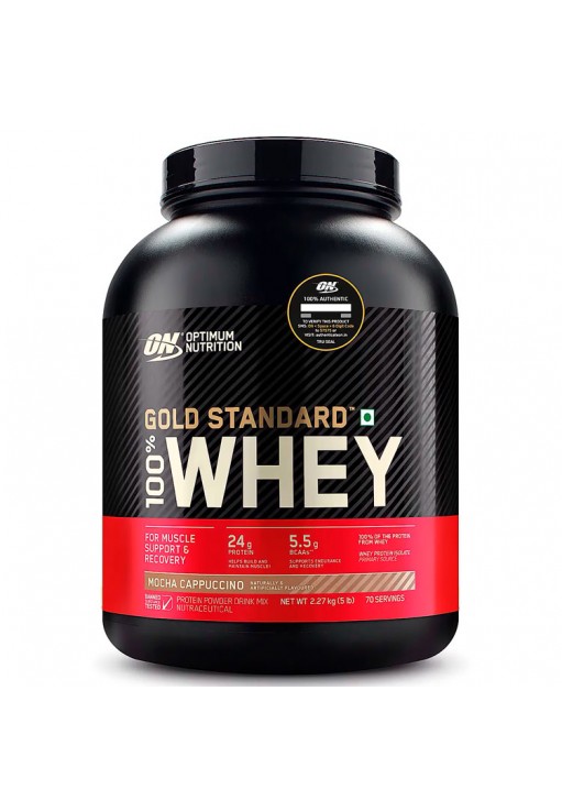 Сывороточный протеин Optimum Nutrition ON 100% WHEY GOLD MOCHA CAPPUCCINO 5LB