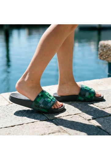 Шлепанцы Adidas ADILETTE MINECRAFT
