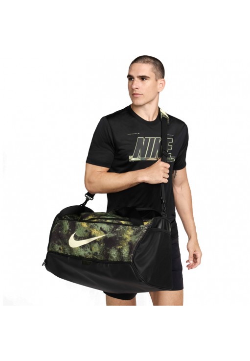 Geanta sport Nike NK BRSLA M DUFF - 9.5 CAMO AOP
