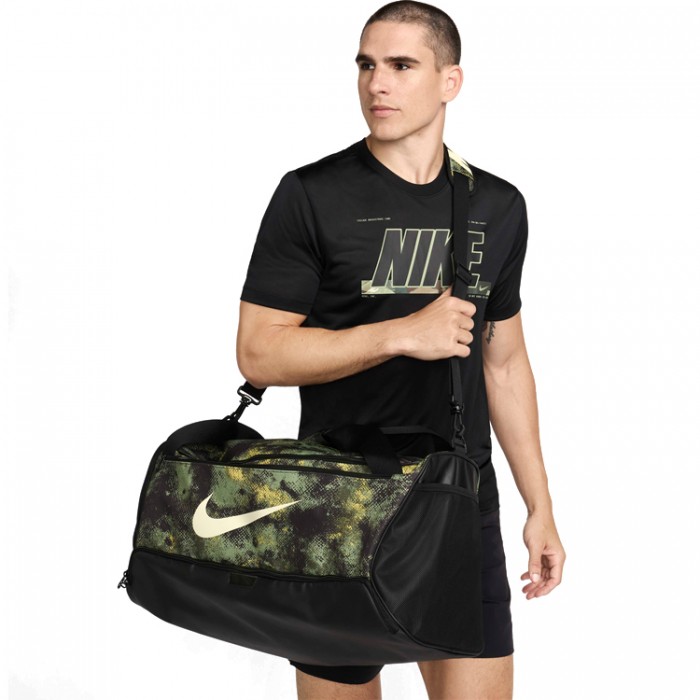 Geanta sport Nike NK BRSLA M DUFF - 9.5 CAMO AOP FZ2585-386 - 2