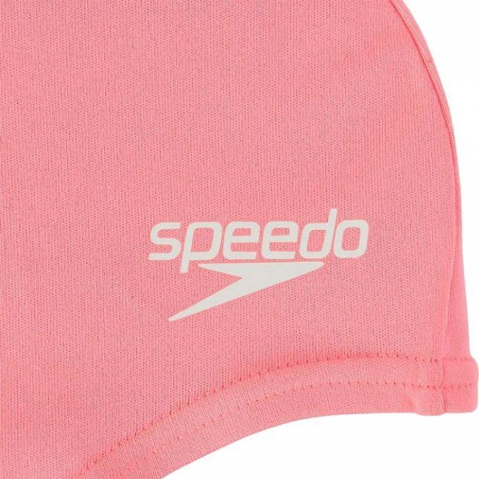 Текстильная шапочка для плавания Speedo POLY CAP JU PINK 8-710111587 - изображение №2