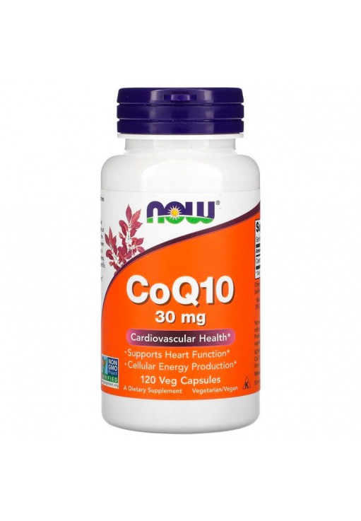 Витамины Now Foods CoQ10 30mg  120 VCAPS