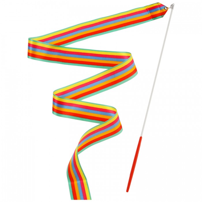 Baston gimnastic cu panglica Grace Dance Ribbon with stick 3867789