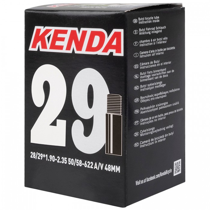 Camera bicicleta KENDA 28/29 x 1.9 - 2.35 bicycle tube 516389 Camera bicicleta KENDA 28/29 x 1.9 - 2.35 bicycle tube 516389